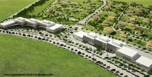 Architect's Perspective of Centrale Bacolod's Commercial District in Eroreco